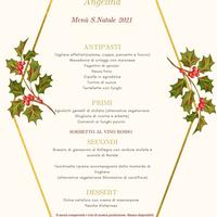 IL MENU' DEL SANTO NATALE 2021